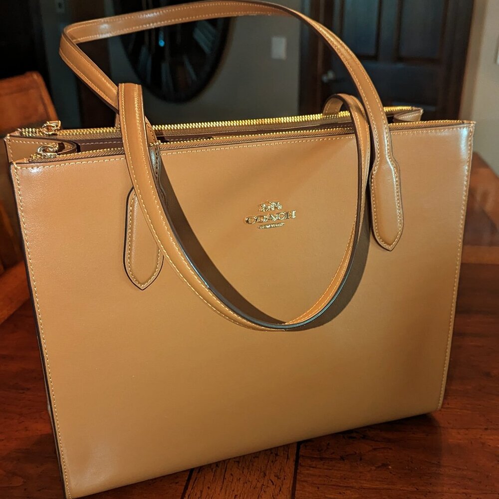Coach Nina Leather tote